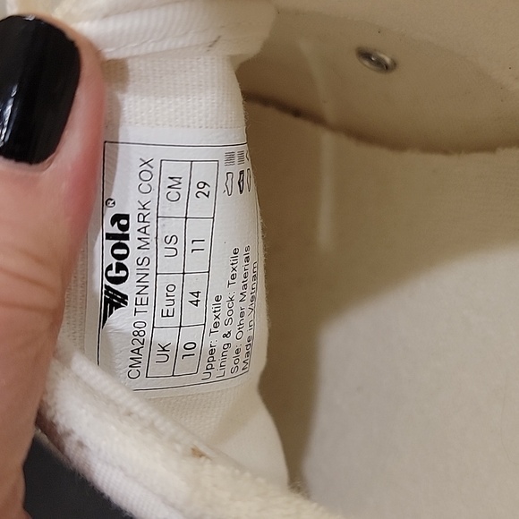 Gola Mens Classic Tennis Sneakers Size 11 - Picture 6 of 11